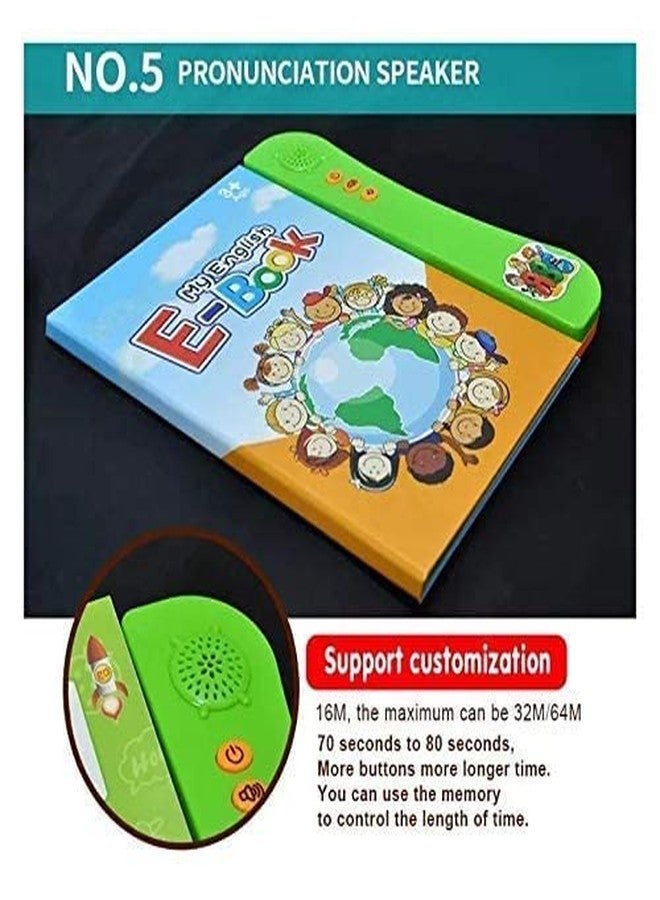 OANGO ® kidzz Intelligence Book | Interactive Children Book -Musical English Educational Phonetic Learning Book for 3 + Year Kids|Boys|Toddlers- Multi Color (My Book) - Image 2